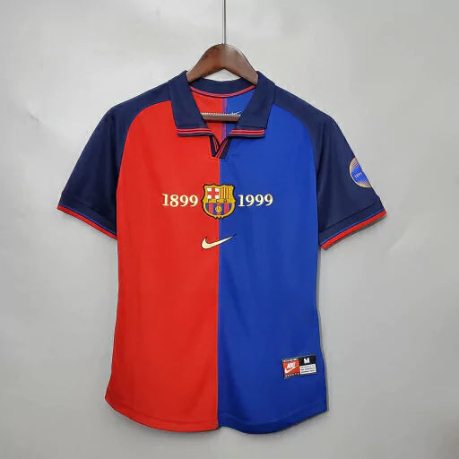 Camisa Barcelona Retrô "100 Anos" - Masculina