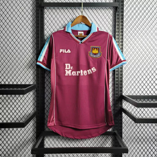 Camisa West Ham Retrô 99/01 - Masculina