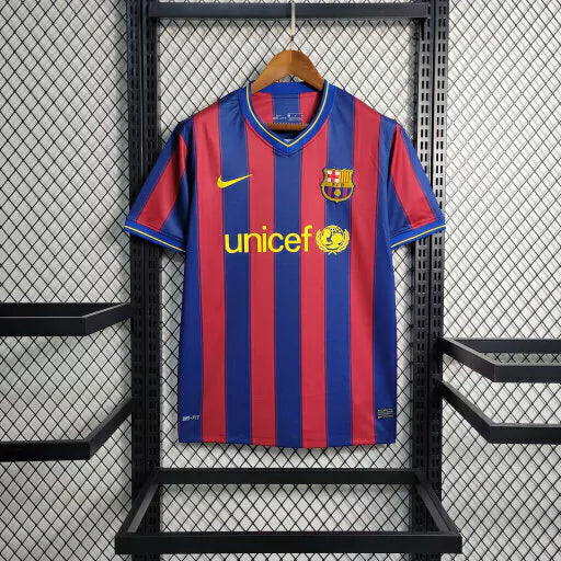 Camisa Barcelona Retrô 09/10 - Masculina