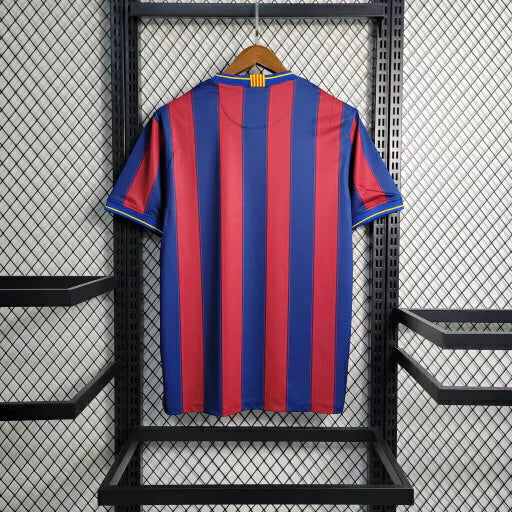 Camisa Barcelona Retrô 09/10 - Masculina