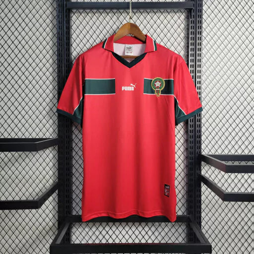 Camisa Marrocos Retrô III 1998 - Masculina