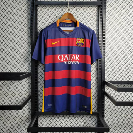 Camisa Barcelona Retrô 15/16 - Masculina