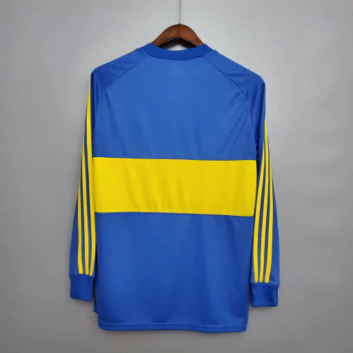 Camisa Boca Juniors Retrô 1981 Manga Longa - Masculina