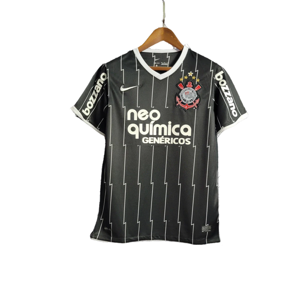 Camisa Corinthians 11/12 Retrô Preta