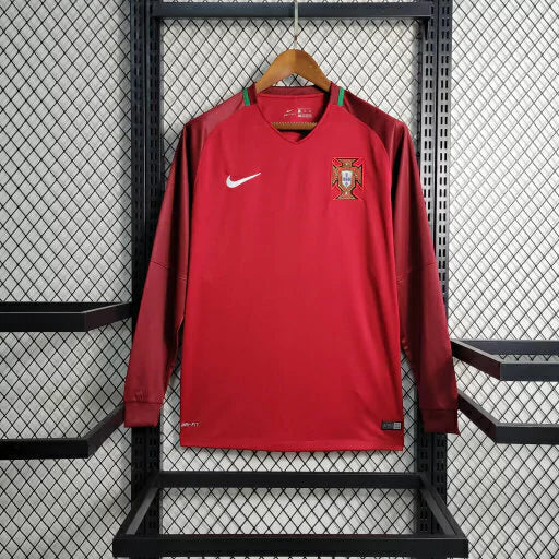 Camisa Portugal Retrô 16/17 Manga Longa - Masculina