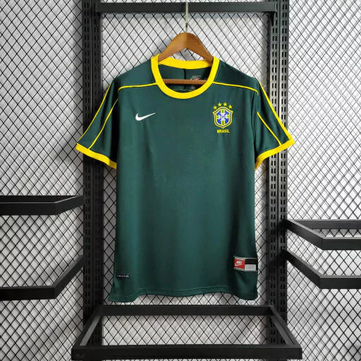 Camisa Brasil Retrô 1998 Goleiro - Masculina