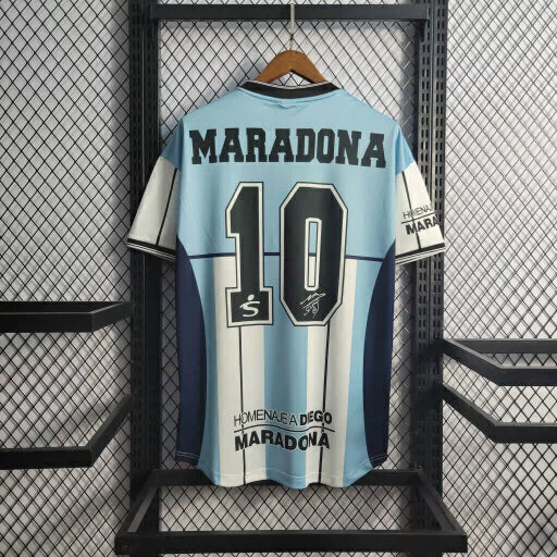 Camisa Argentina Retrô 2001 Maradona - Masculina