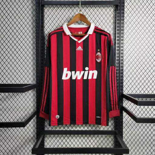 Camisa Milan Retrô 09/10 Manga Longa - Masculina