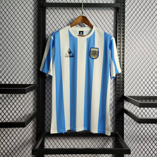 Camisa Argentina Retrô 1986 I - Masculina