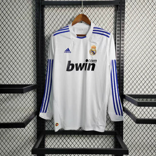 Camisa Real Madrid Retrô 10/11 I Manga Longa - Masculina