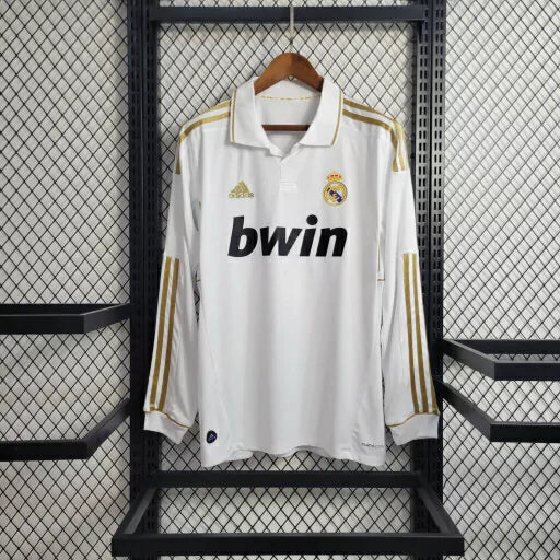 Camisa Real Madrid Retrô 11/12 I Manga Longa - Masculina