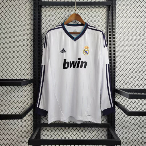 Camisa Real Madrid Retrô 12/13 I Manga Longa - Masculina