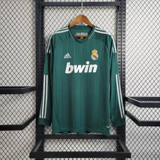 Camisa Real Madrid Retrô 12/13 II Manga Longa - Masculina