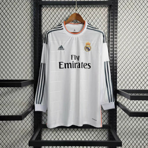 Camisa Real Madrid Retrô 13/14 I Manga Longa - Masculina