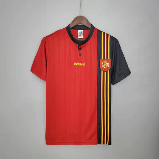 Camisa Espanha Retrô 1996 - Masculina