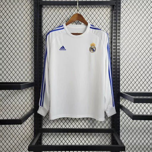 Camisa Real Madrid Retrô 20/21 Manga Longa - Masculina