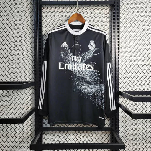 Camisa Real Madrid Retrô 2014 Manga Longa - Masculina