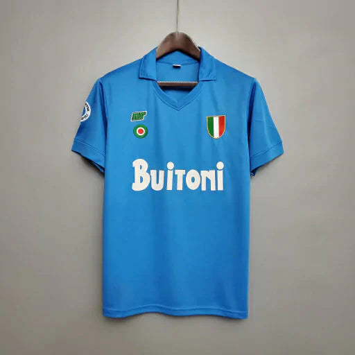 Camisa Napoli Retrô I 87/88 - Masculina