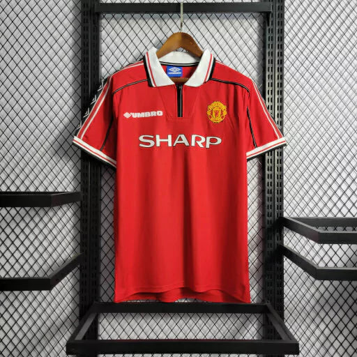 Camisa Manchester United Retrô 98/99 - Masculina