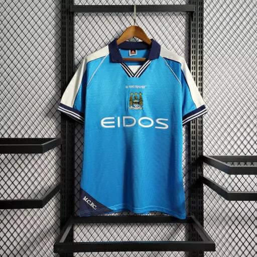 Camisa Manchester City Retrô 99/01 - Masculina