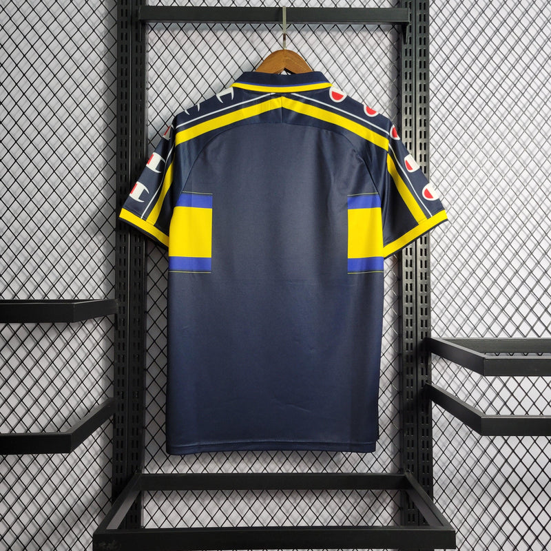 Camisa Parma Away 99/00 Retrô - Azul e Amarela