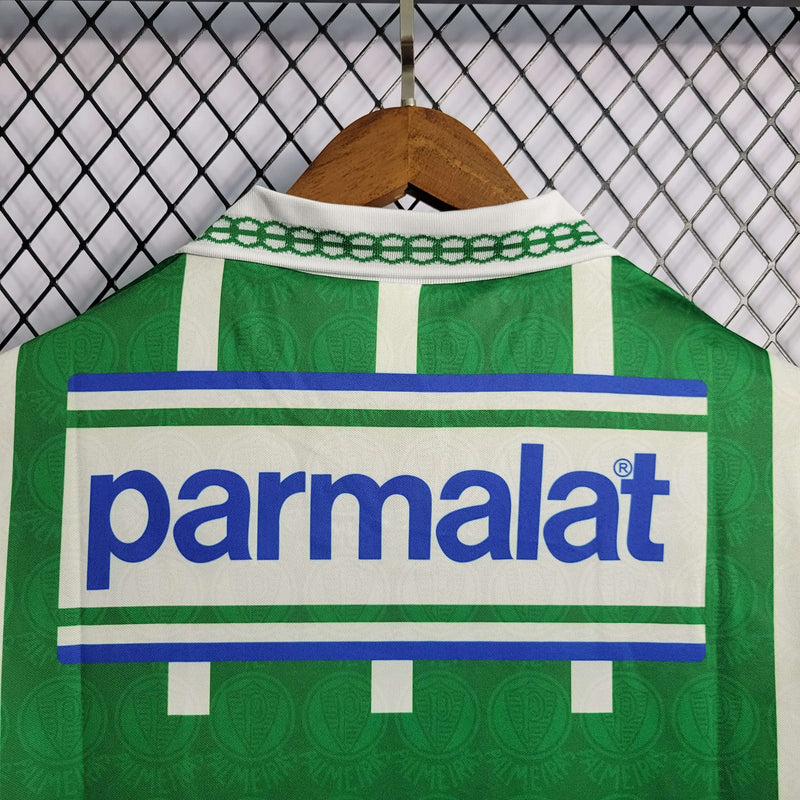 Camisa Palmeiras Home 93/94 Retrô - Verde e Branca