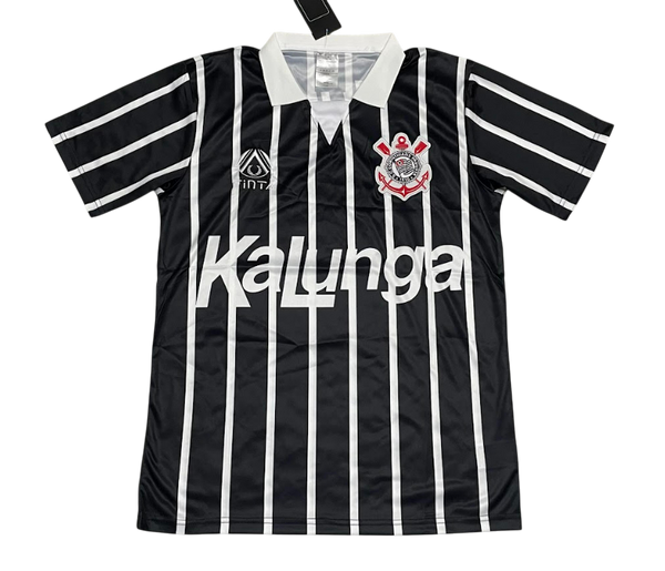 Camisa Corinthians Kalunga 1990 Preta