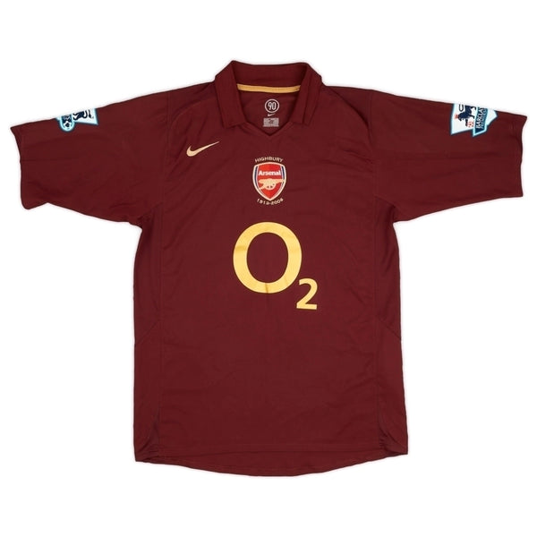 Camisa Arsenal Retrô 05/06 - Masculina