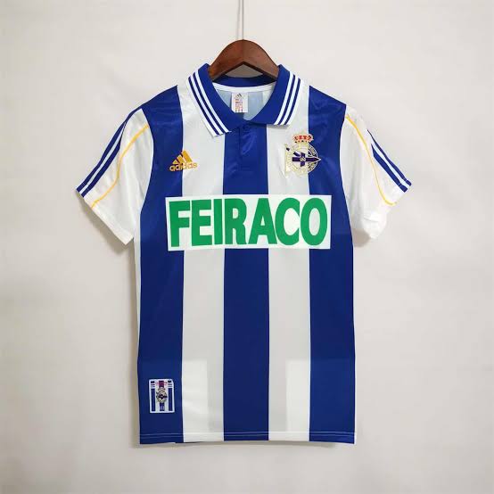 Camisa La Coruna Retrô 99/00 - Masculina